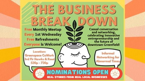 business breakdown generic poster