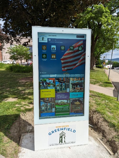 photo of new kiosk